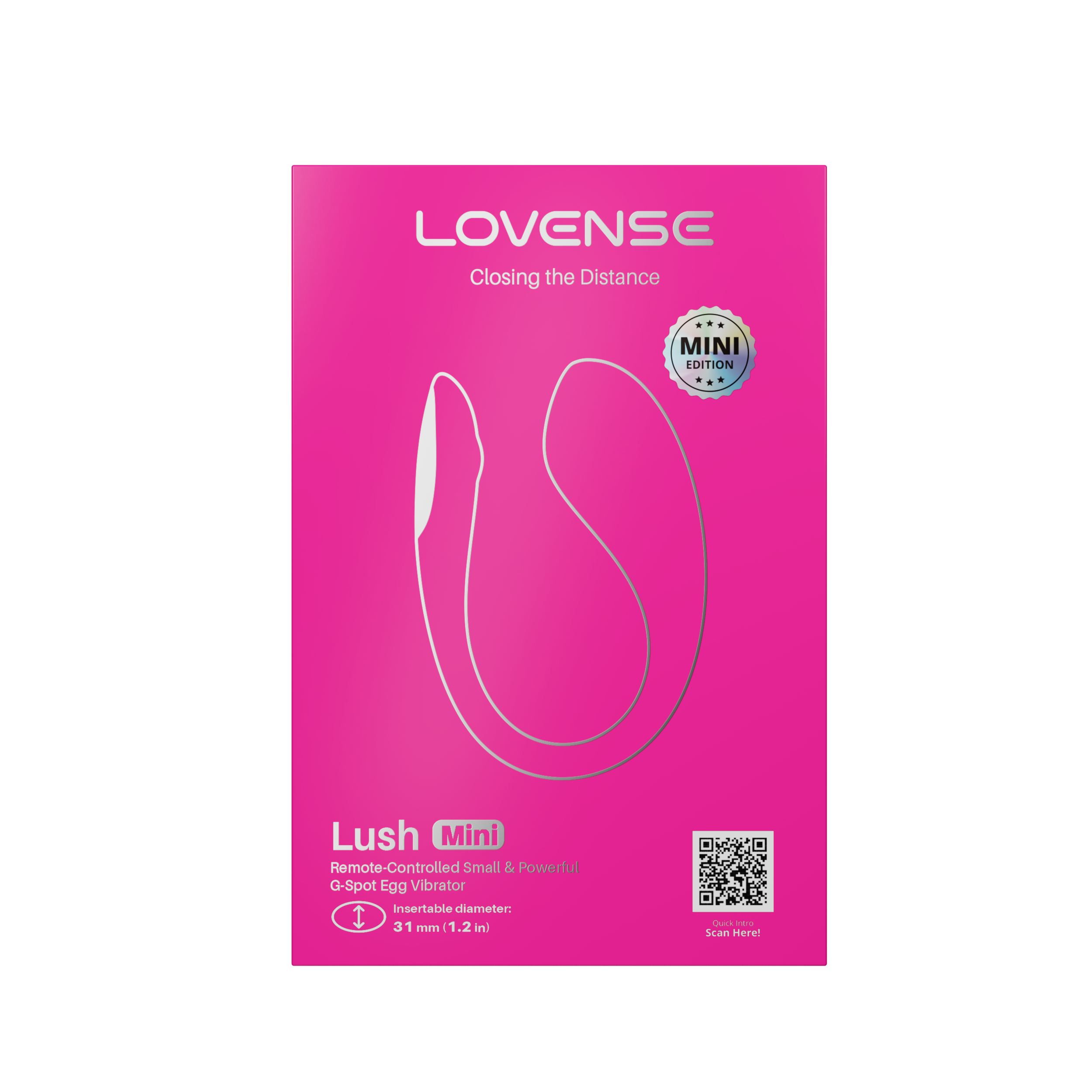 Lovense Lush Mini – Vibrador Inteligente para Punto G
