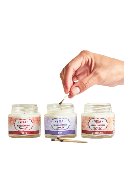 Vela para Masajes - Flavor