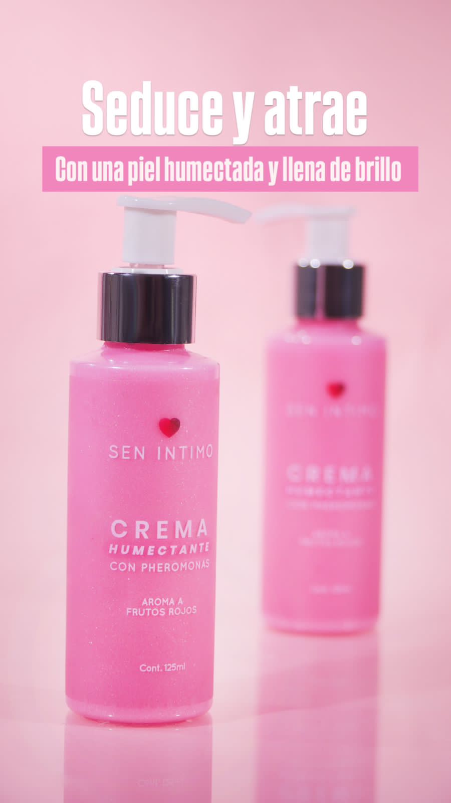 Crema Humectante con Feromonas - Efecto Brillante