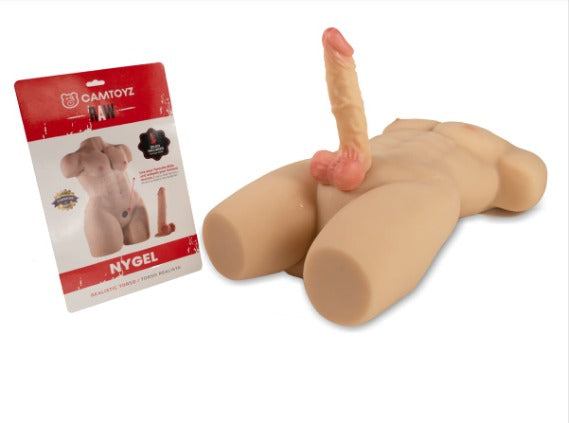 Torso Ultra Realista Nygel - Línea Raw by CAMTOYZ