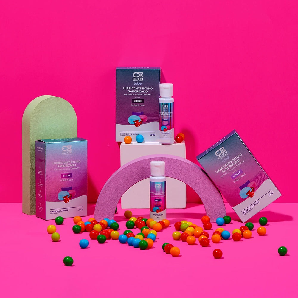 Lubricante Caliente Sabor a Chicle