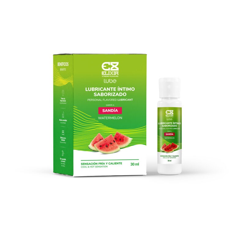Lubricante Caliente y Frio Sabor a Sandía