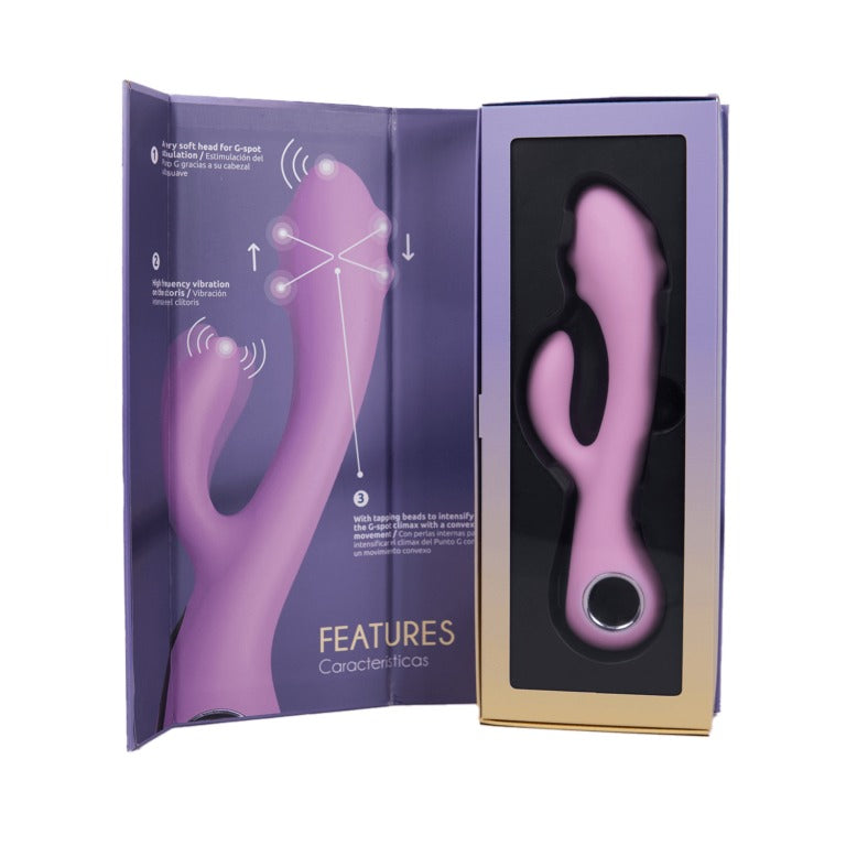 Vibrador Doble Lucile - Silicona Ultra Suave