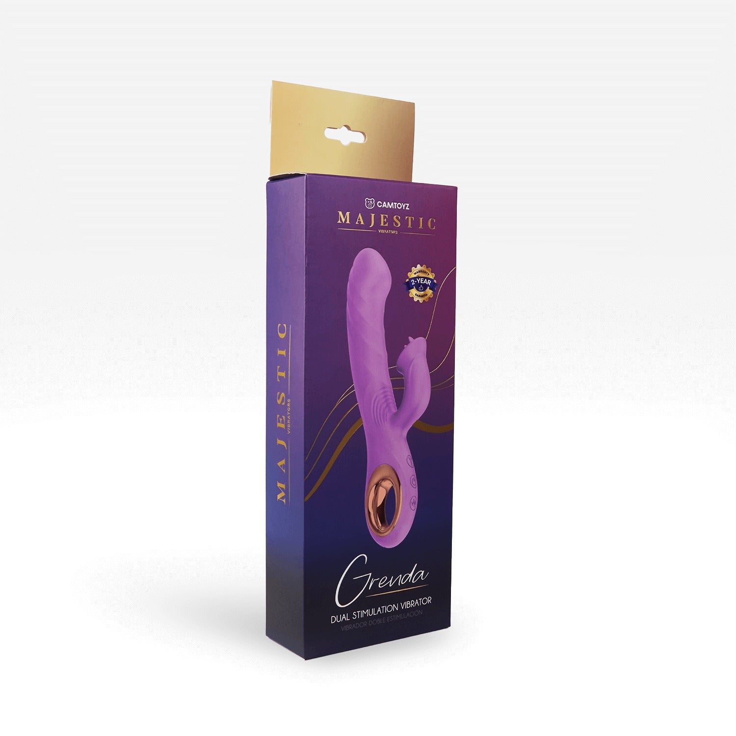 Vibrador Doble Grenda - Silicona Ultra Suave