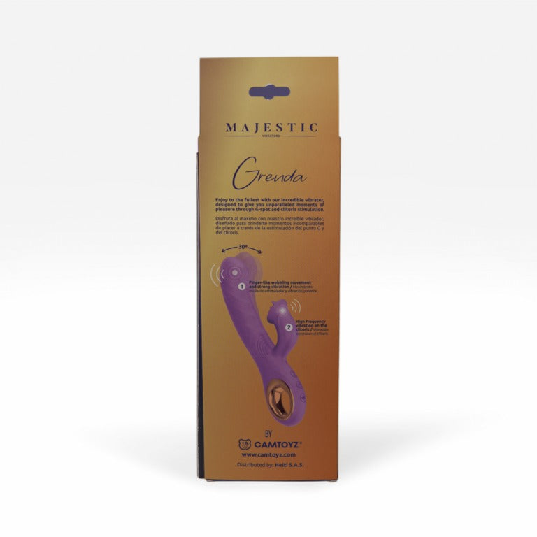 Vibrador Doble Grenda - Silicona Ultra Suave