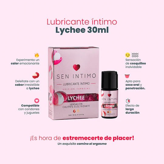 Electrizante Caliente Sabor a Lychee