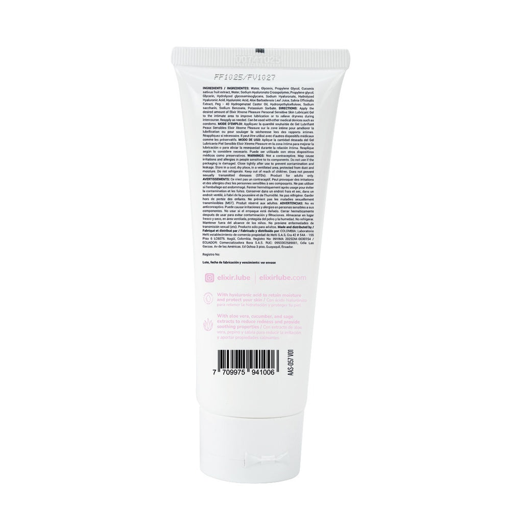 Lubricante Piel Sensible