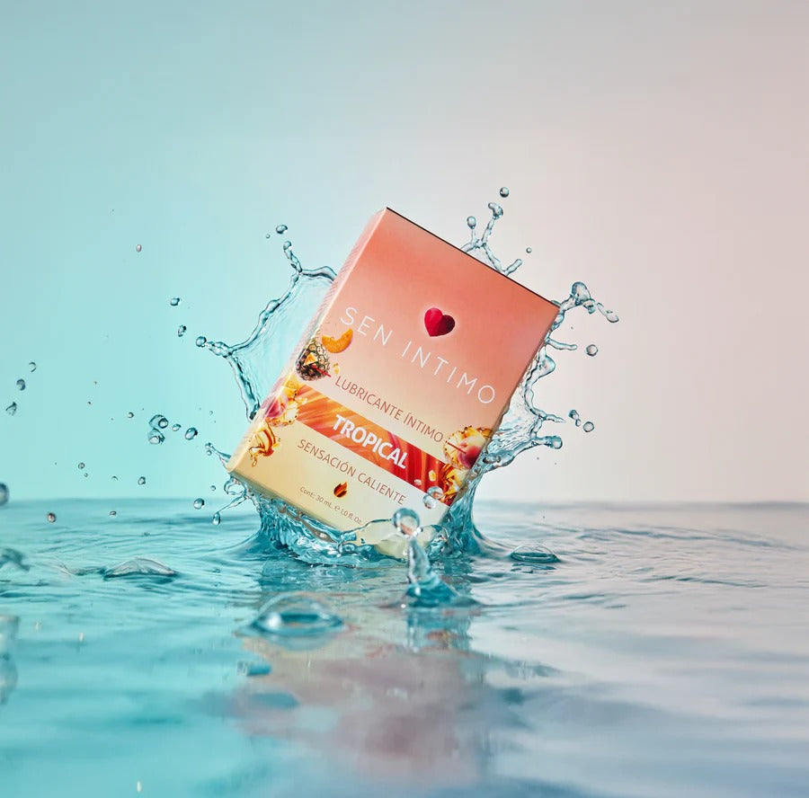Lubricante Caliente Sabor Tropical