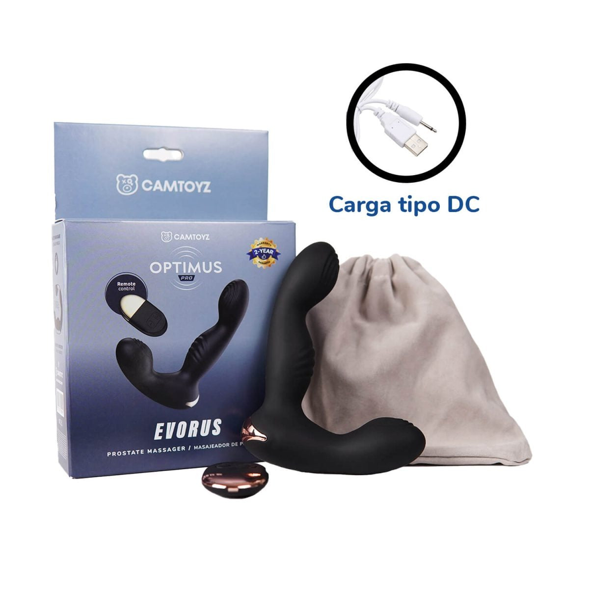 Estimulador Prostático Evorus - Función con control