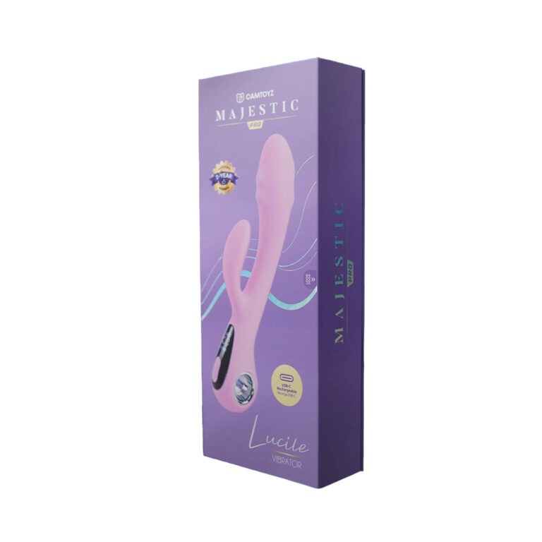 Vibrador Doble Lucile - Silicona Ultra Suave