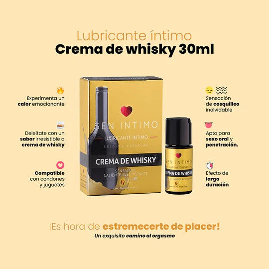 Electrizante Caliente Sabor a Crema de Whisky