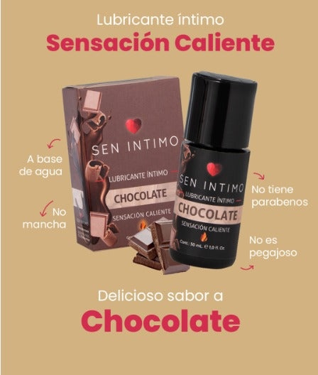 Lubricante Caliente Sabor a Chocolate