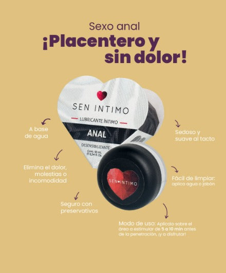 Lubricante Anal Desensibilizante