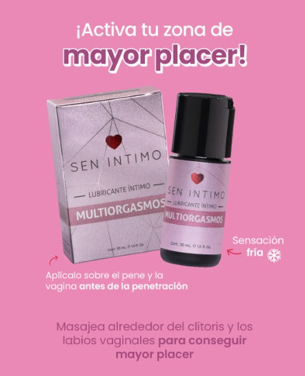 Lubricante Multiorgasmos Frio